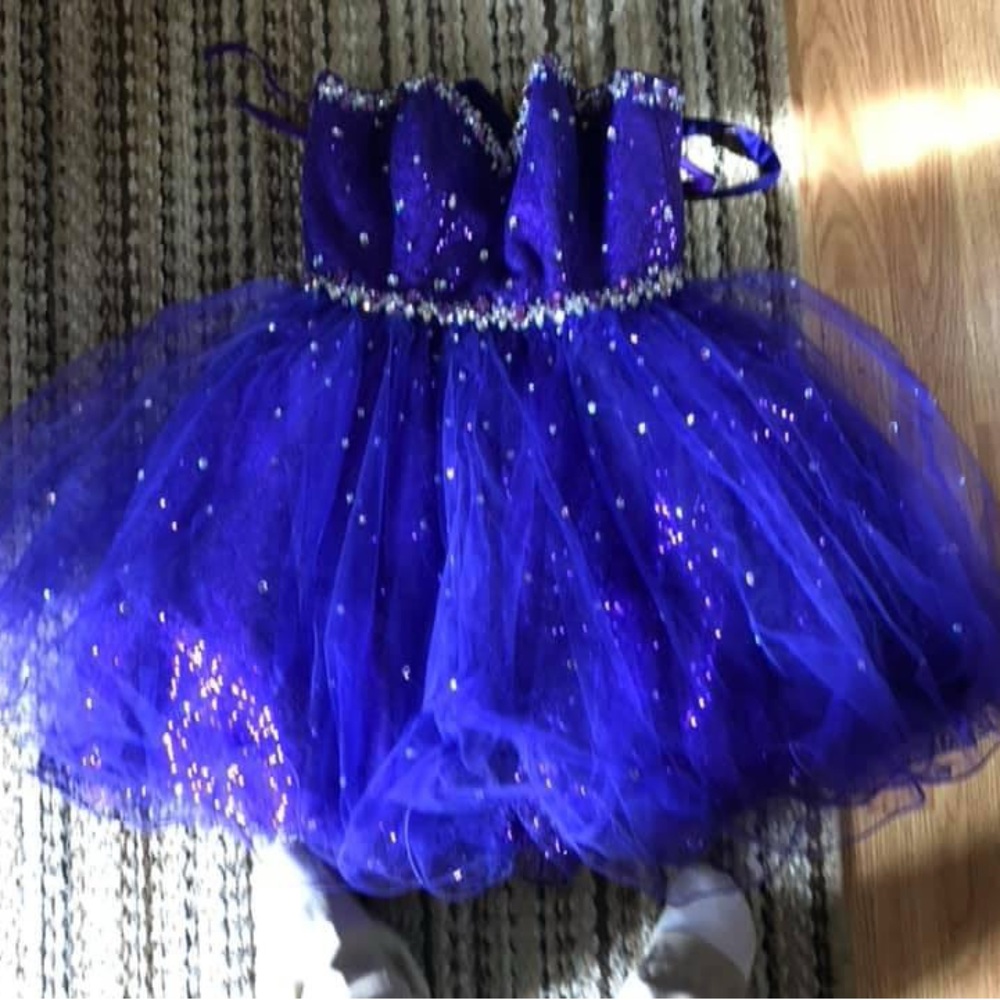 Short Purple Prom Dress